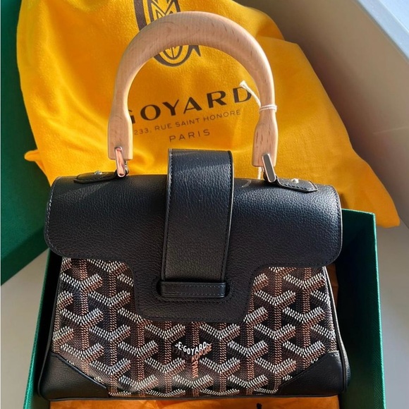 Goyard Handbags - Goyard Saigon Souple Mini Bag - Black